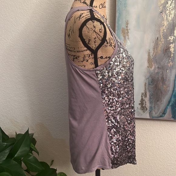 Express Top
Silver sequence ombre 
Size M
Excellent condition 
#266A - Picture 5 of 8